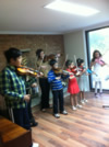 Group lesson.